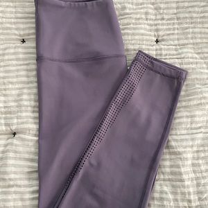 Zyia plum flame luxe leggings
